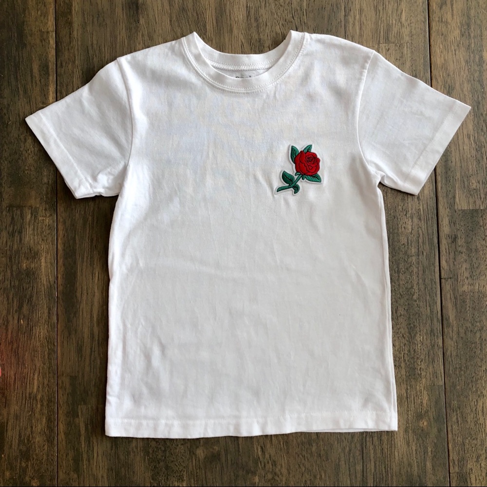 Toddler Red Rose Custom T-Shirt